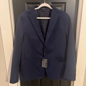 G/Fore Men’s 44R Twilight Navy 2-Button Golf Performance Blazer Sports Coat NWT